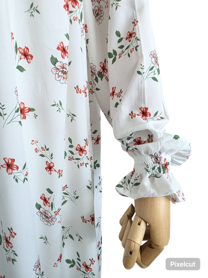 Zahraty Prayer Dress – Premium Modest Wear with Attached Hijab