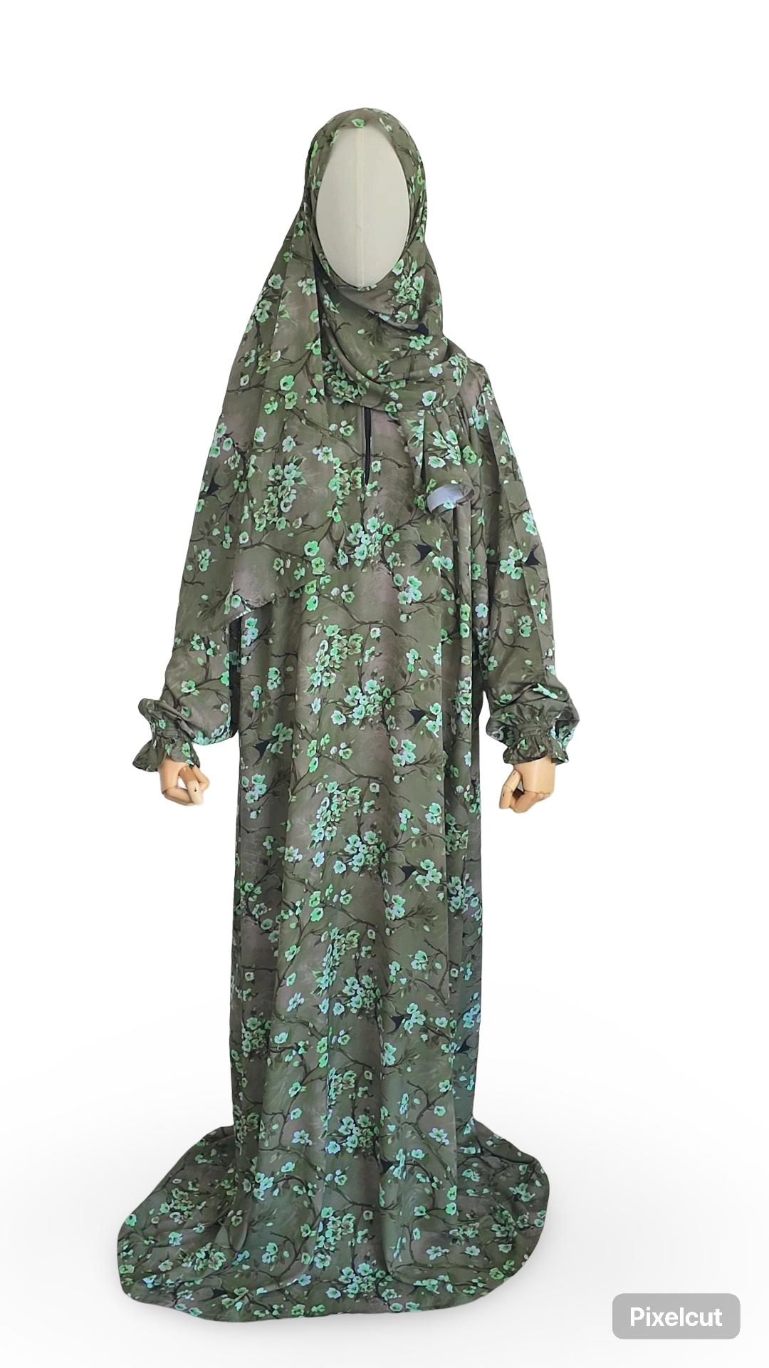 Zahraty Prayer Dress – Premium Modest Wear with Attached Hijab