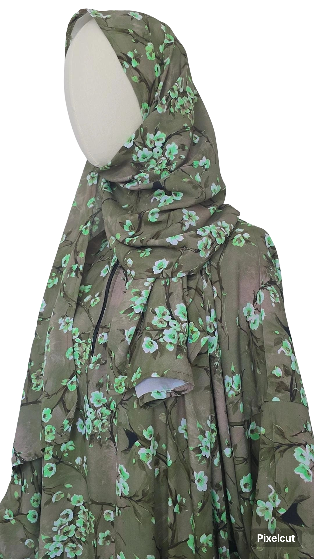 Zahraty Prayer Dress – Premium Modest Wear with Attached Hijab