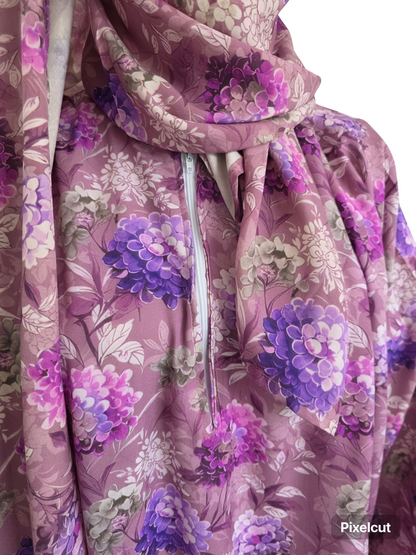 Zahraty Prayer Dress – Premium Modest Wear with Attached Hijab