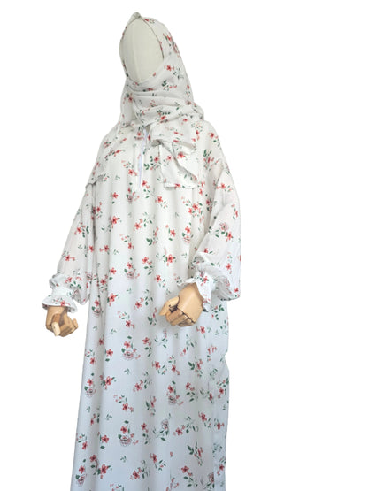Zahraty Prayer Dress – Premium Modest Wear with Attached Hijab