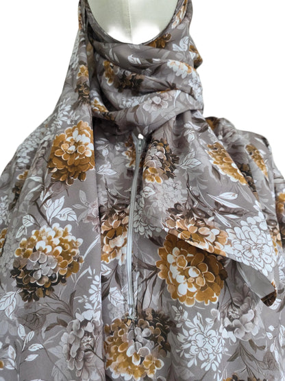 Zahraty Prayer Dress – Premium Modest Wear with Attached Hijab