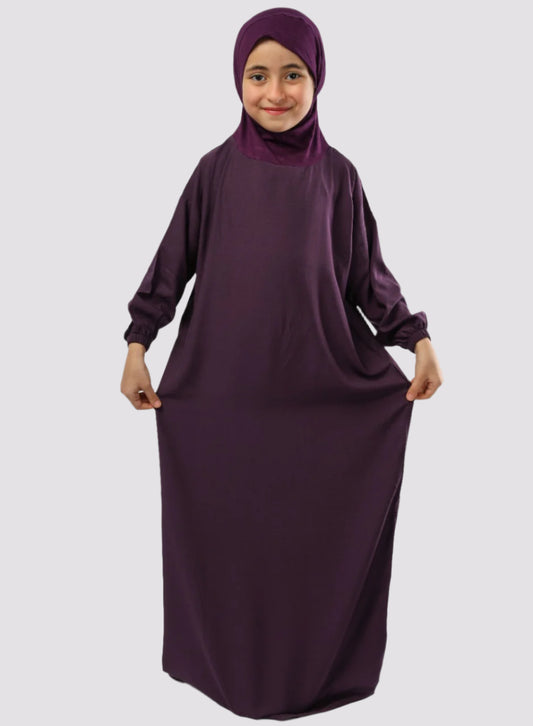 Girls One-piece prayer dress