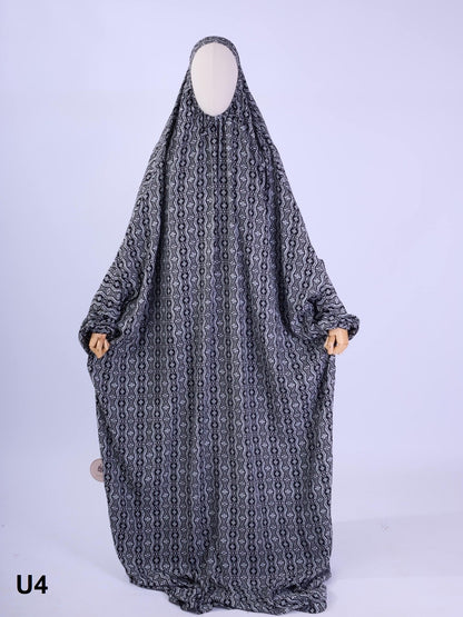 One-Piece Prayer Jilbab – Full Coverage Khimar
